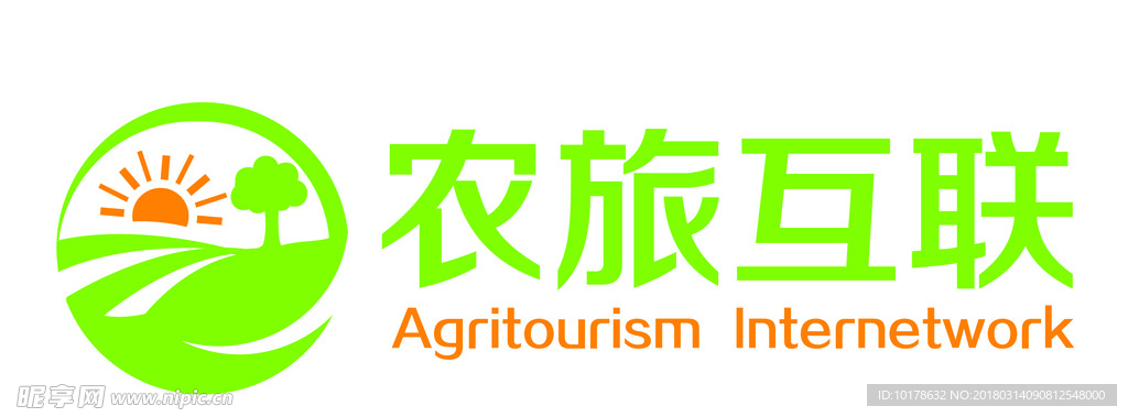 农业旅游logo