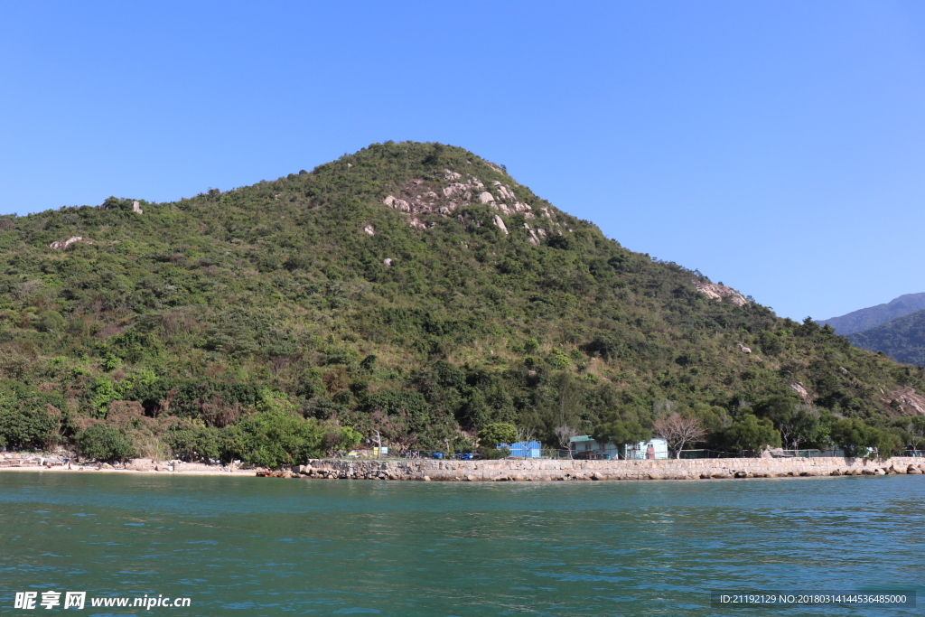 青山大海蓝天