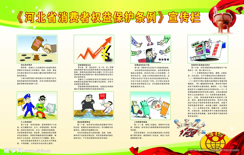 315消费者权益条例宣传栏