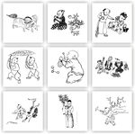 民俗矢量人物 民间传统文化
