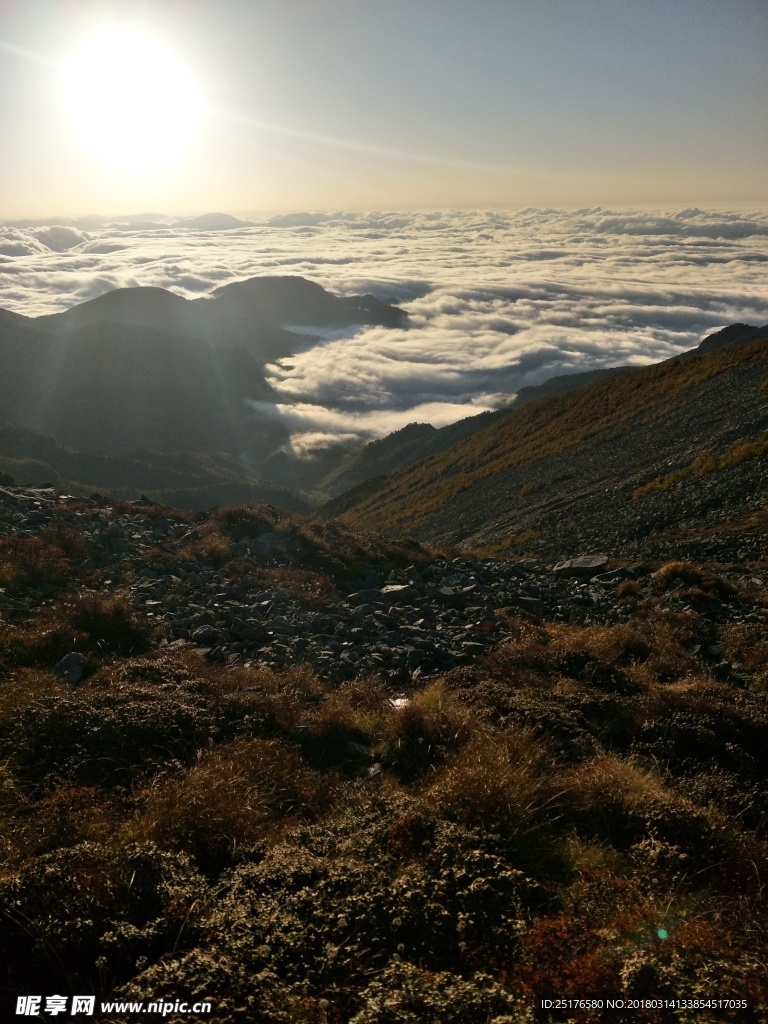 太白山日出
