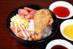炸鸡腿饭
