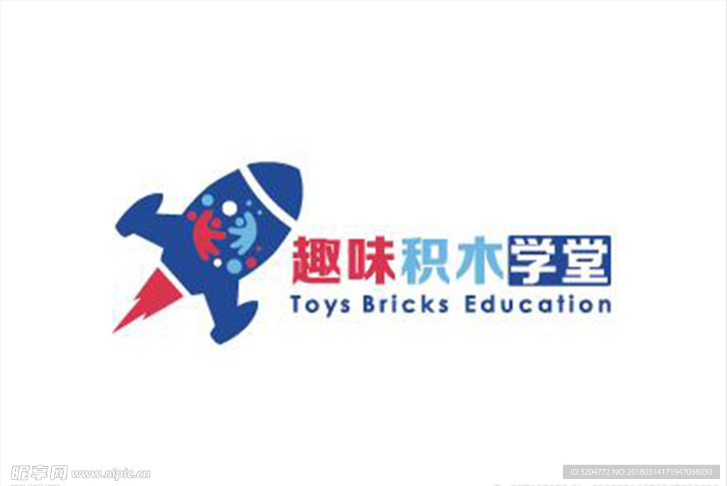 趣味积木学堂LOGO