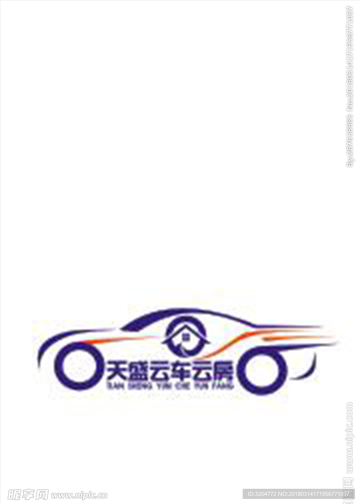 天盛云车云房LOGO