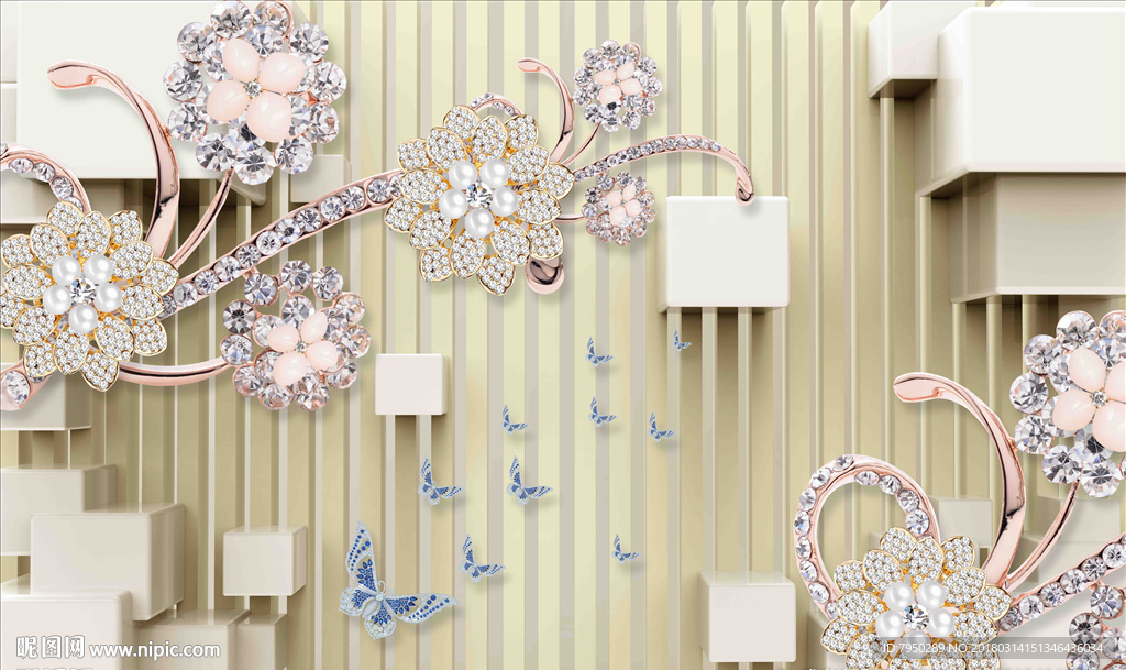 3D 墙 3D立体 立体背景墙