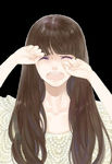 少女彩绘