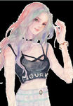 少女彩绘
