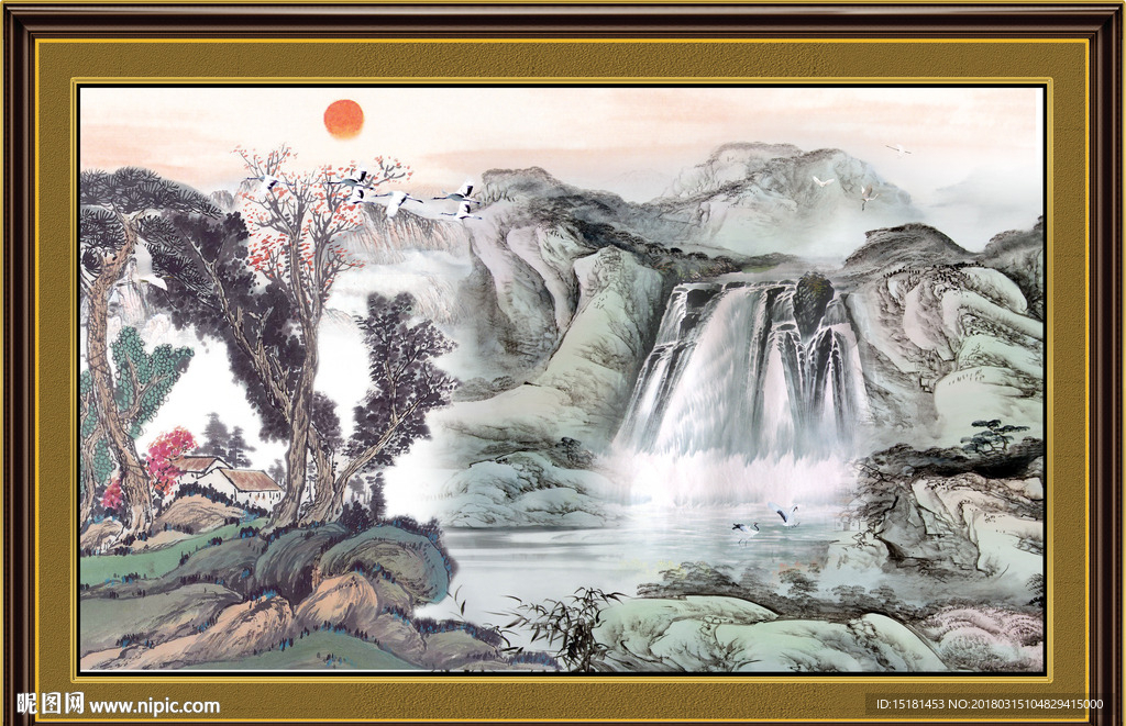 国画山水