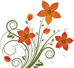 线条矢量花纹素材