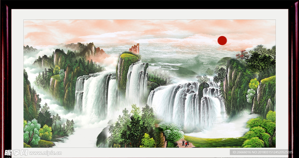 山水风景画