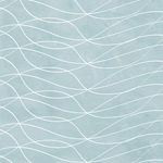 淡雅蓝色波浪线条底纹融图背景