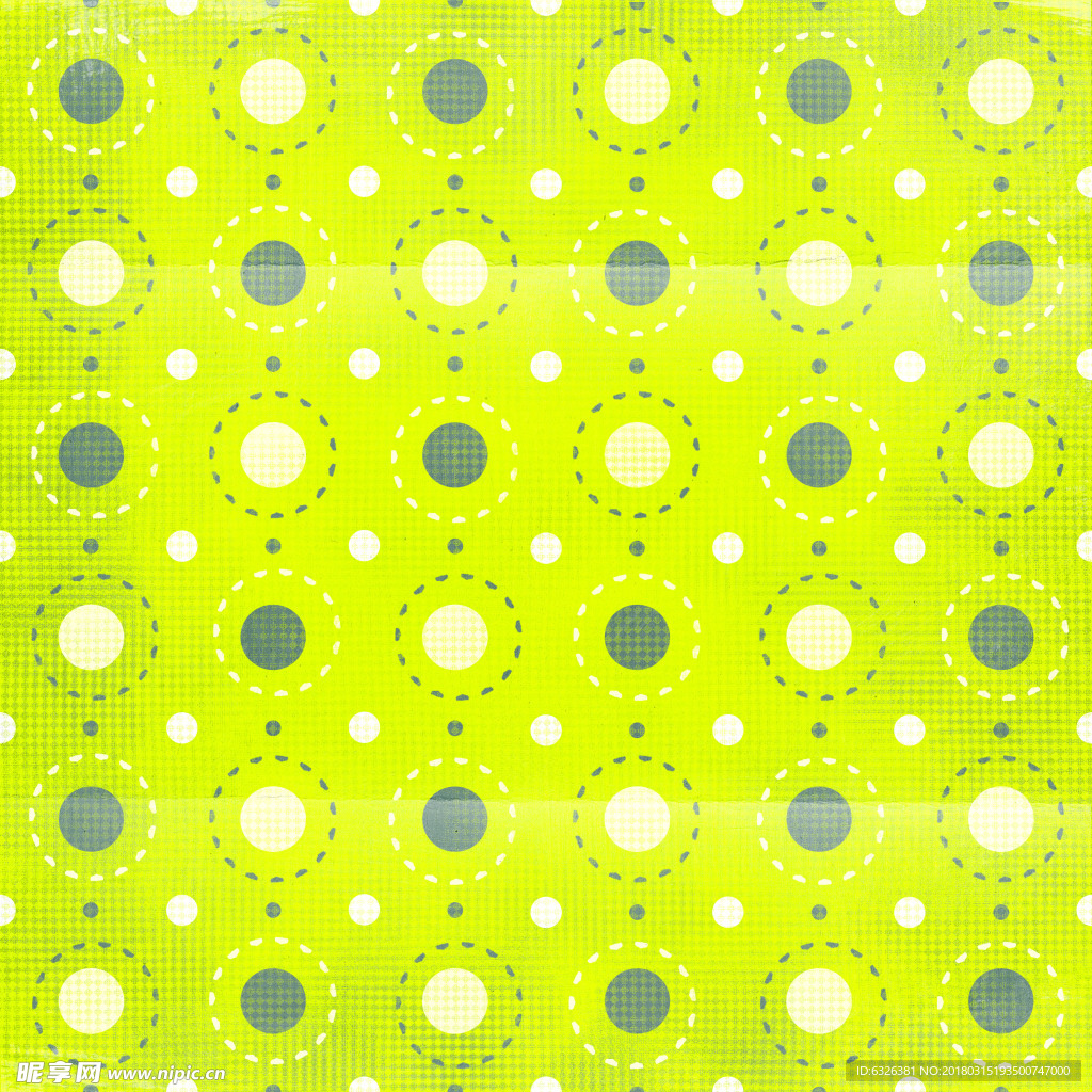 撞色波点设计底纹背景