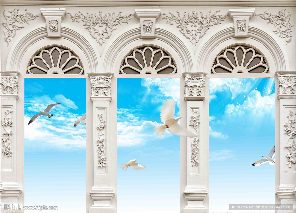 3D 墙 3D立体 立体背景墙