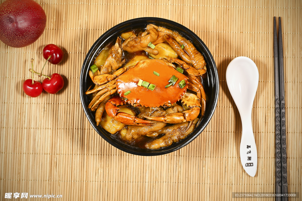 蟹煲饭
