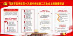 习近平纪委二次全会上的讲话展板