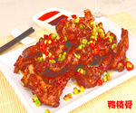 鸭脖灯箱片