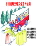 宣传挂画