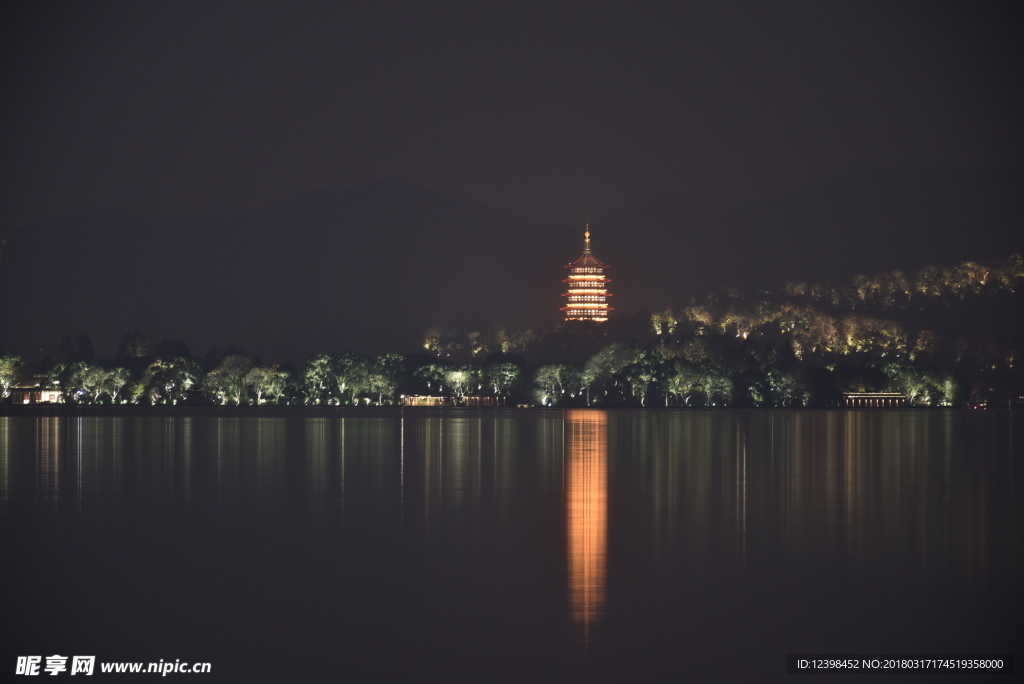 西湖夜景