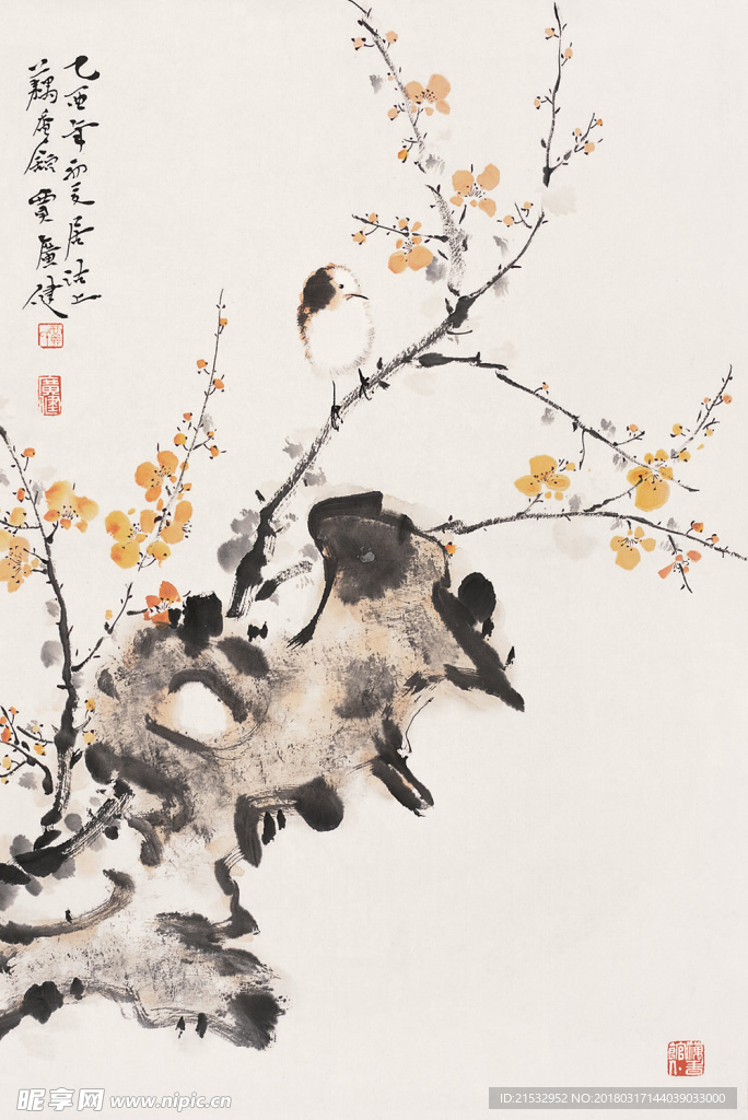中堂画图片