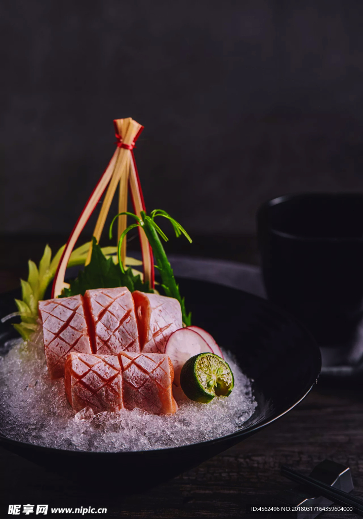 鱼肉刺身