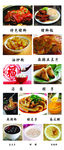 菜谱灯箱片
