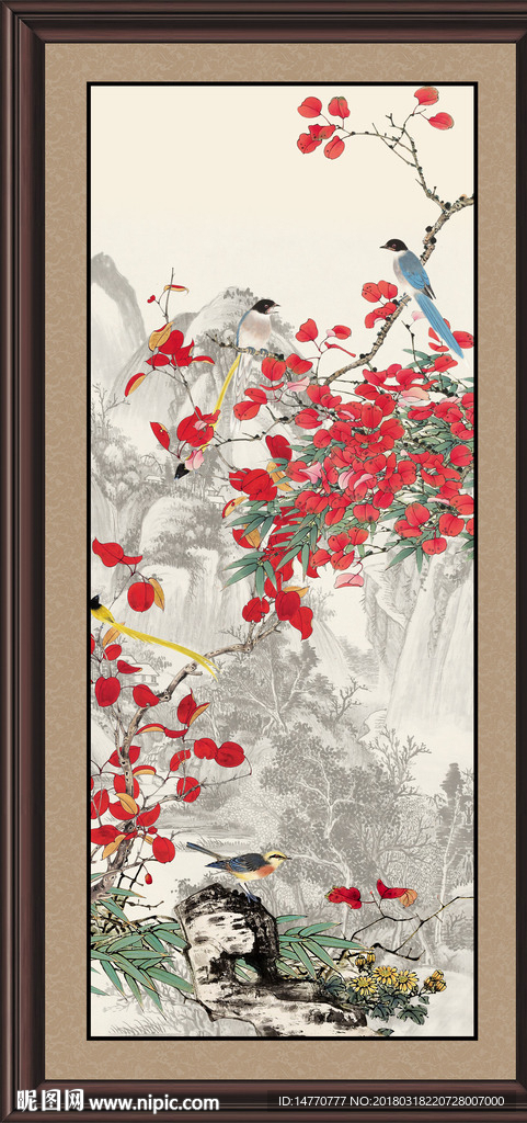 工笔花鸟