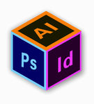 3D  正方体logo