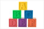 abc字母立体方块素材