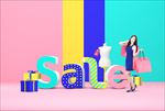 女孩模具立体英文字
