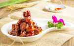 糖醋肉块图片