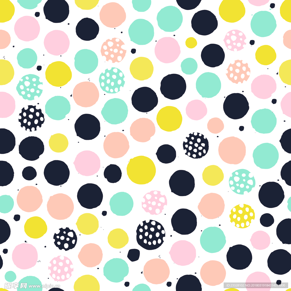 几何无缝印花图案