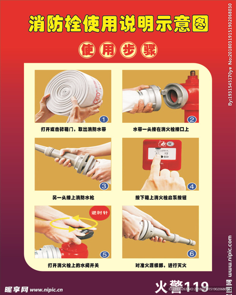 灭火器使用方法