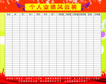 业绩风云榜