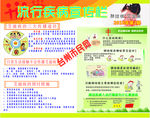流行疾病宣传栏 肺结核和艾滋病