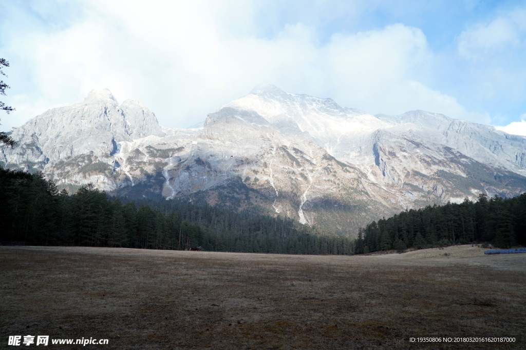 玉龙雪山 云杉坪 风景