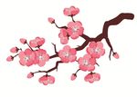 春天桃花节樱花PSD