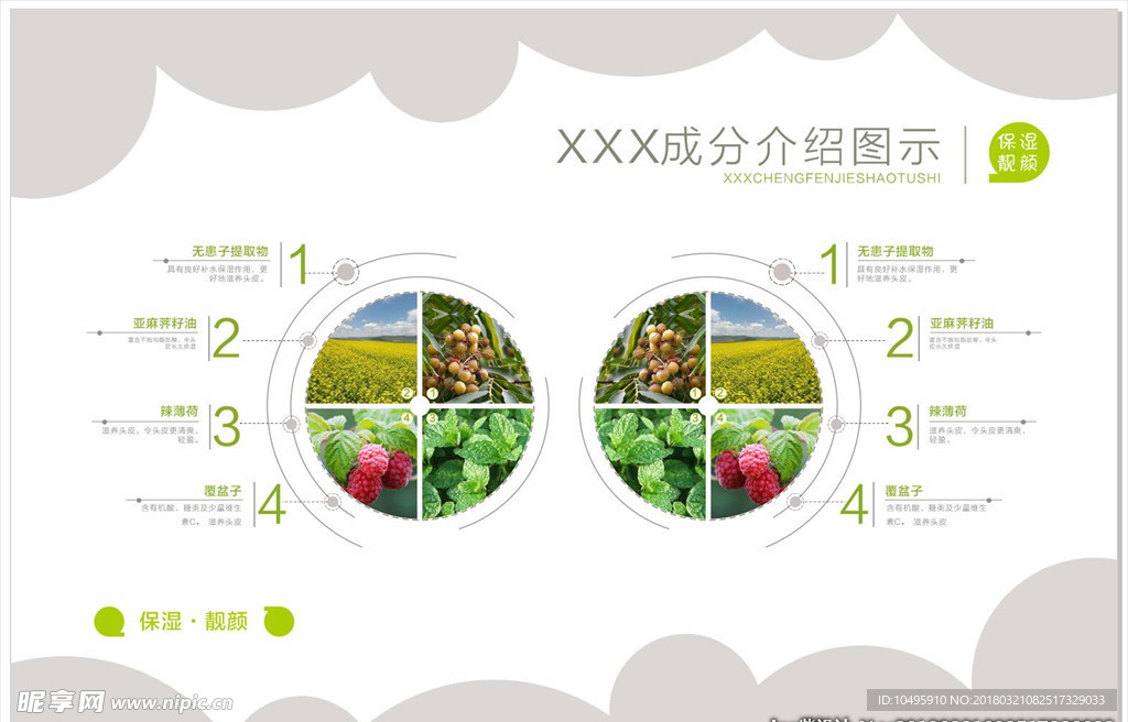 产品分析图 无患子 亚麻荠籽油
