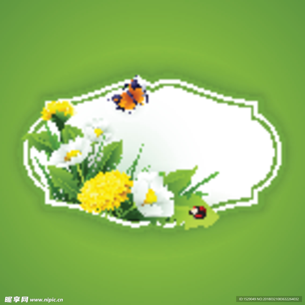 春天花背景