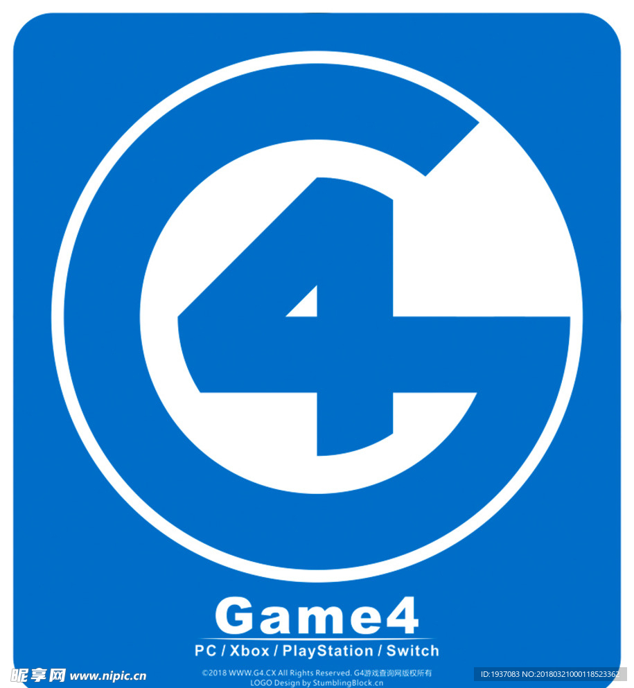 G4游戏查询网 LOGO 标志