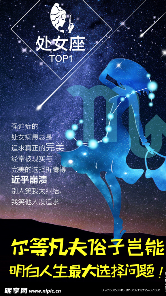 12星座 处女座海报