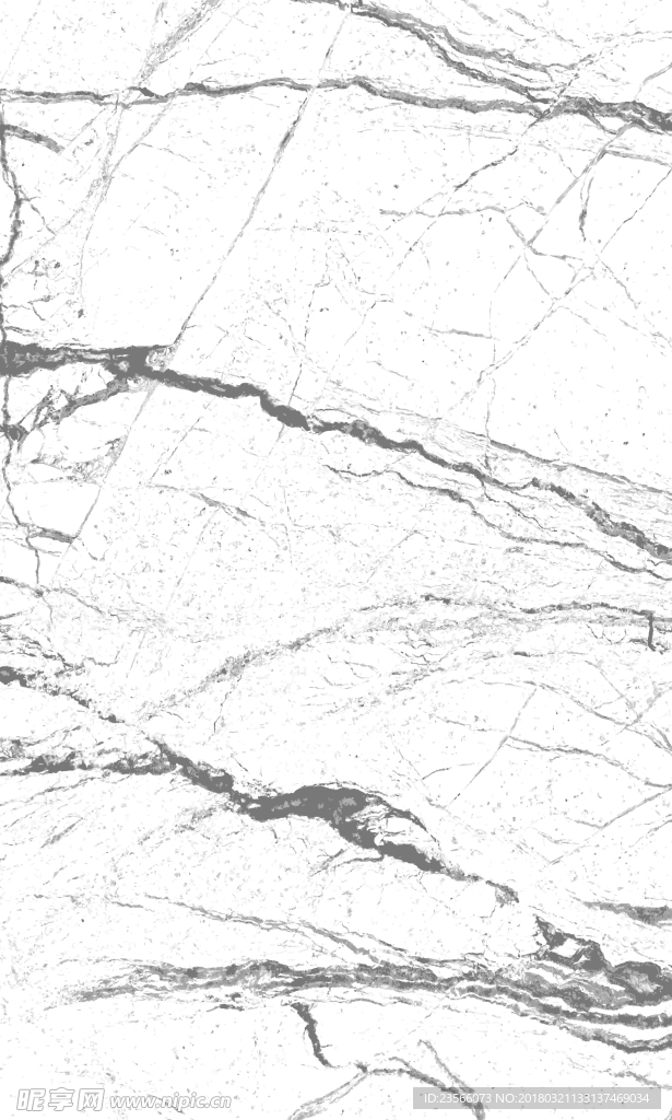 黑白抽象线条画