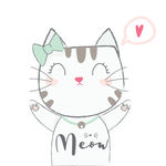 手绘猫咪