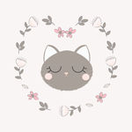 手绘猫咪