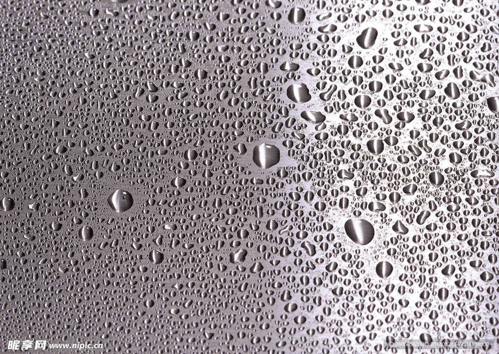 水珠质感背景