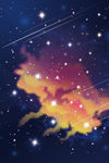星空插画