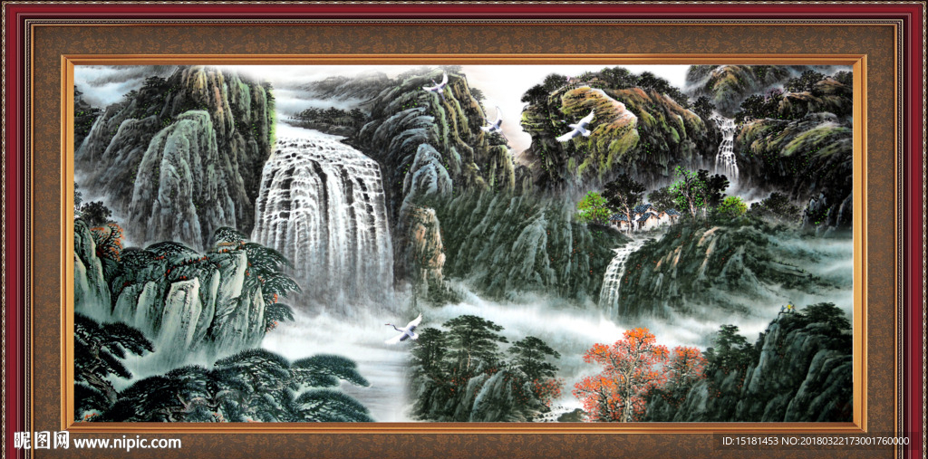 山水国画