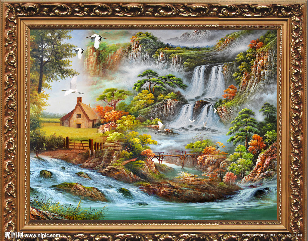 风景油画
