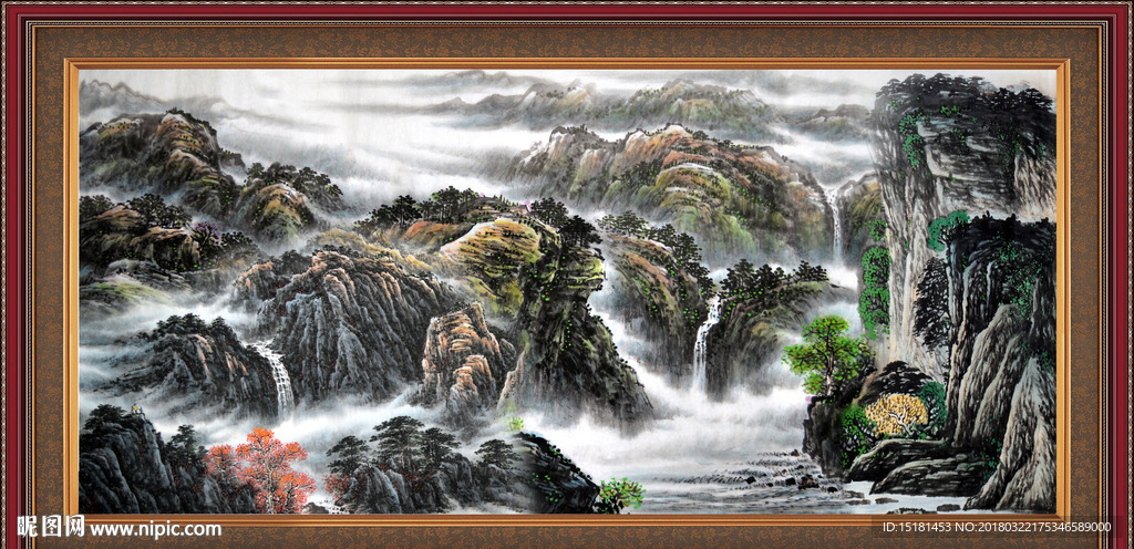 国画山水