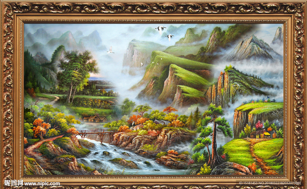 风景油画