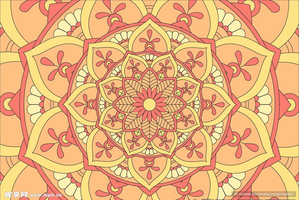 万花筒图案